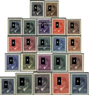 Bohemia And Moravia 89-110 (complete Issue) Unmounted Mint / Never Hinged 1942 Hitler - Unused Stamps