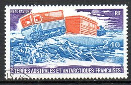 TAAF. PA 62 Oblitéré De 1980. Véhicule Antarctique. - Andere Vervoerswijzen