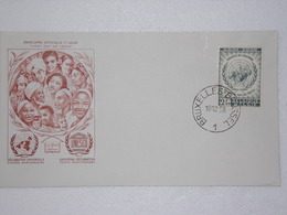 FDC Enveloppe 1er Jour De 1958 - Déclaration Universelle - UNESCO - 1951-1960