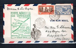 Nlle CALEDONIE  157 + PA N° 32 SUR LETTRE  COTE 76.00€   AVION  BATEAUX - Lettres & Documents