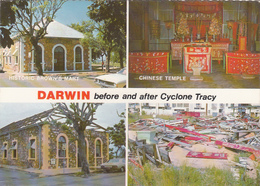 AUSTRALIA - Darwin - Before And After Cyclone Tracy - Darwin