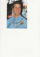 CARTE POSTALE SCHUMACHER- AVEC SIGNATURE AUTOGRAPHE IMPRIMEE - Other & Unclassified