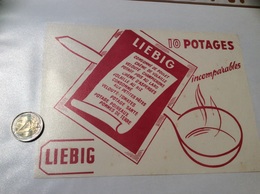 Buvard «LIEBIG 10 POTAGES Incomparables» - Soups & Sauces