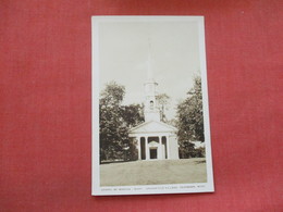 RPPC  Chapel Of Martha-Mary  Michigan > Dearborn  Ref 3380 - Dearborn