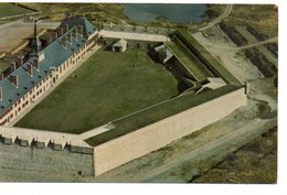 AERIAL VIEW OF LOUISBOURG FORTRESS. CAPE BRETON. - Cape Breton
