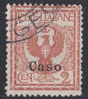 ITALIA - CASO - 1912 - Unificato 1 Usato. - Aegean (Caso)