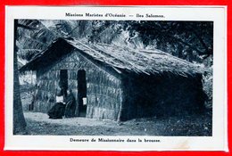 OCEANIE - ILES SALOMON -- Demeure De Missionnaire Dans La Brousse - Solomon Islands