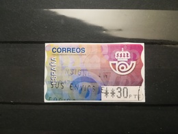 SPAGNA ESPANA AUTOMATICI AUTOMATIQUE VIGNETTE DISTRIBUTORI DISTRIBUTEURS LETTRE ATM AFFRANCATURE MECCANICHE ETICHETTE - Servizi