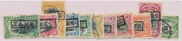 O CONGO BELGE /TAXE - O - N°1/6D Dt N°6Aa - 11 Valeurs - B/TB - Gebraucht