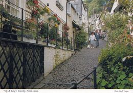 1 AK England * Ansicht Von Clovelly - Ein Fischerdorf An Der Nordostküste Devons * - Clovelly