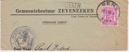 België/Belgique  TR/SP/CF Grif Zeveneeken Op Fragment.  Zie/voir Scan. - Altri & Non Classificati