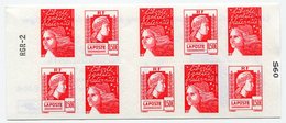 RC 12820 FRANCE  CARNET N° 1512 LUQUET + MARIANNE D'ALGER RGR-2 COMPOSITION VARIABLE NEUF ** TB - Other & Unclassified