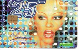 PAMELA  ANDERSON Actrice Film Femme Girl  Cinéma Télécarte Pays Bas PTT Telecom (G 175) - [7] Colecciones