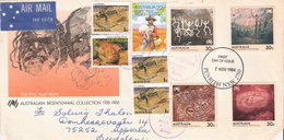 Australia 1984 First Day Cancelled Cover With First Australian 7.11.84 And  1.2.88 - Storia Postale