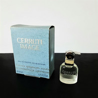 Miniatures De Parfum   CERRUTI IMAGE  De NINO CERRUTI    EDT Pour HOMME   5  ML  +  BOITE UN PEU CABOSSÉE - Miniaturen Herrendüfte (mit Verpackung)