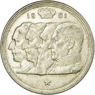 Monnaie, Belgique, 100 Francs, 100 Frank, 1951, TB+, Argent, KM:139.1 - 100 Franc