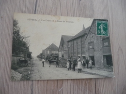 CPA 60 Oise Auneuil Les Usines Et La Route De Beauvais - Auneuil