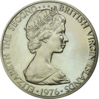 Monnaie, BRITISH VIRGIN ISLANDS, Elizabeth II, 50 Cents, 1976, Franklin Mint - Jungferninseln, Britische