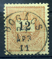 BOGÁCS 12Kr Szép Bélyegzés - Used Stamps