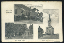 VITNYÉD 1922. Régi Képeslap - Hungary