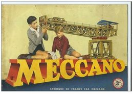 Manuel D'instructions Meccano 3A La Mécanique En Miniature De 1959 - Meccano