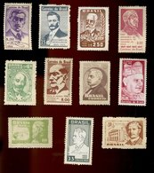 Brésil Brasil - Lot N° 57 De 11 Timbres Scannés Recto Verso - Collections, Lots & Séries