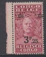 Belgisch Congo 1931 Stanley Ovptd 3.25F Op 3.50F (+velrand) ** Mnh (42933C) - Ungebraucht