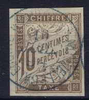 Colonies Francaises Tax Yv 19 Cachet A Date Nouvelle Caladonie - Postage Due