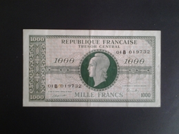 1000 FRANCS  MARIANNE CHIFFRES GRAS 1945 SERIE  01B - 1943-1945 Marianne