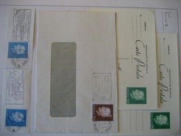 Monaco- Ganzsachen Postkarten, Beleg, Briefausschnitte - Covers & Documents