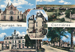 COURSON LES CARRIERES - N° 30. IC - SOUVENIR DE COUSON LES CARRIERES ( C P M ) - Courson-les-Carrières