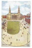 CPA CIVIC HALL, LEEDS, D'APRES UNE ILLUSTRATION, ANGLETERRE - Leeds