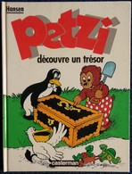 Petzi  N° 5 - Petzi Découvre Un Trésor - Casterman - ( 1985 ) . - Petzi