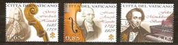 Vatican Vatikaan 2009 Yvertn° 1507-1509 (°) Oblitéré Cote 19,50 Euro Journée De La Musique - Oblitérés
