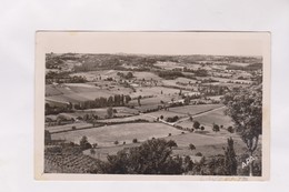 CPA PHOTO DPT 82 LAUZERTE,ECHAPPEE SUR LA VALLEE DE LA BARGUELONNE En 1987! - Lauzerte