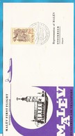 UNGARN UNGHERIA MALEV POSTA AEREA BUDAPEST-STOCKHOLM  BRIEF INTERESSANT  7-06 - Storia Postale