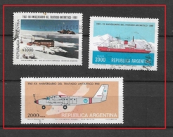 ARGENTINA   1981 The 20th Anniversary Of The Antarctic Treaty    Ø - Usados