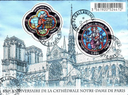 France Oblitération Cachet à Date BF N° F 4714 - Anniversaire De La Cathédrale De Paris - Afgestempeld