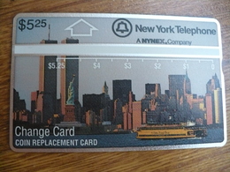 L & G Phonecard USA  - New York - [1] Hologrammkarten (Landis & Gyr)