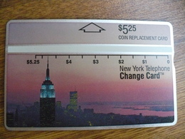 L & G Phonecard USA  - New York - [1] Holographic Cards (Landis & Gyr)