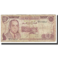 Billet, Maroc, 10 Dirhams, KM:57b, TB - Morocco