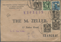 China: 1913/33, Junk/reaper On Cover (48 Inc. Few Used Ppc + 1 Front) Almost Exclusively O Foreign I - Other & Unclassified