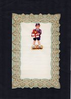 VP15.084 - Lettre Vierge Papier Gaufré Double Page Avec Découpi Enfant - Enfants