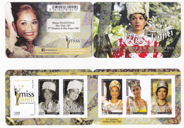 Polynésie Française / Tahiti - Miss D'hier Et D'aujourd'hui - Carnet De 6 Timbres - Neufs / 2018 - Other & Unclassified
