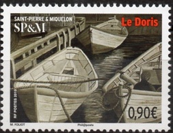 St Pierre Et Miquelon 2019 - Le Doris, Bateaux Barques - 1 Val Neuf // Mnh - Ungebraucht
