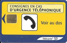 TC-PUBLIC-F1274F-50U-SA1-10/03-URGENCE 2-UTILISE-TBE-+RARE - 2003