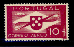 ! ! Portugal - 1936 Air Mail 10$00 - Af. CA 07 - MH - Unused Stamps