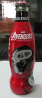 AC - COCA COLA MARVEL AVENGERS ENDGAME 2019 NEBULA SHRINK WRAPPED EMPTY GLASS BOTTLE & CROWN CAP - Bouteilles