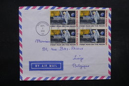 ETATS UNIS - Enveloppe FDC 1969 , 1er Homme Sur La Lune - L 32036 - 1961-1970