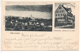 OBERRIEDEN Gasthaus Sternen A. See Gel, 1903 N. Amriswil - Oberrieden